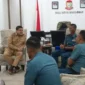 Wali Kota Makassar Munafri Arifuddin saat menerima kunjungan Tim TNI AL membahas rencana pelayaran diplomasi Taruna AAL dengan melibatkan taruna dari negara-negara sahabat di ASEAN dan akan mengunjungi banyak kota, termasuk di Makassar, Sulsel