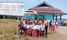 Bupati Mimika Tepati Janji, Bus Sekolah Layani Siswa SD Negeri 11 Tuapa